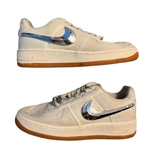 Travis Scott x Nike Air Force 1 low AF1 sail size 7 sneakers cactus Jack shoes